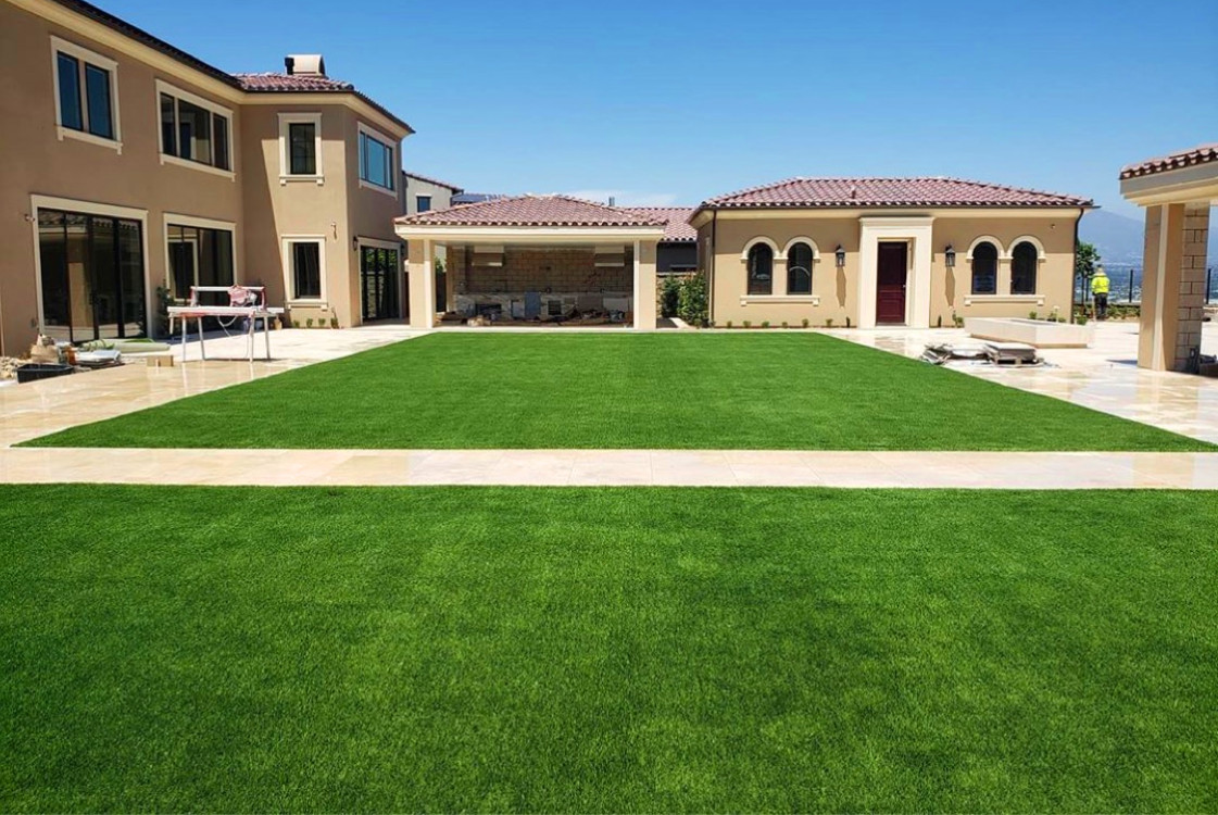 Turf installation in Stafford, TX